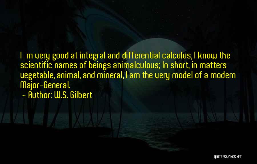 Integral Calculus Quotes By W.S. Gilbert