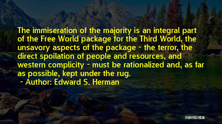 Integral Quotes By Edward S. Herman