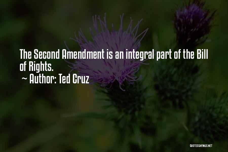 Integral Quotes By Ted Cruz