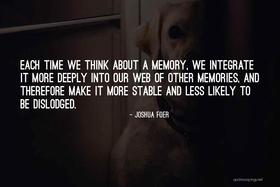 Integrate Quotes By Joshua Foer Integrate Quotes By Joshua Foer