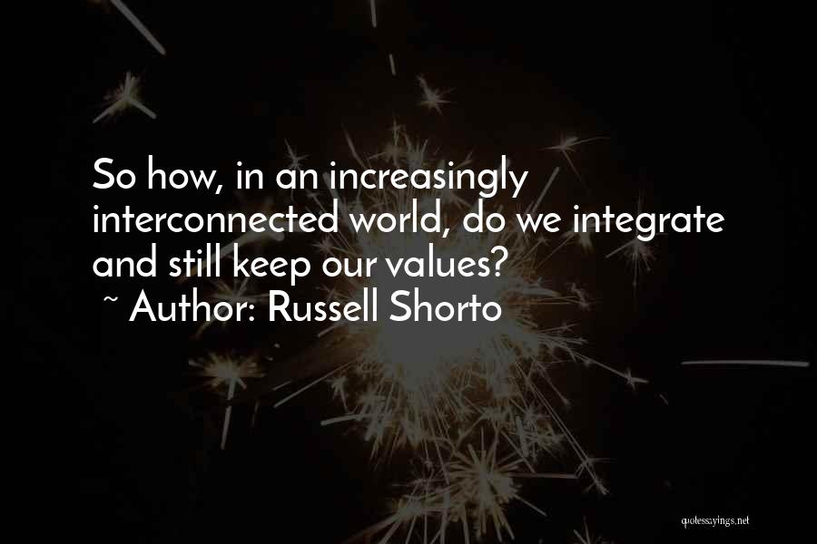 Integrate Quotes By Russell Shorto