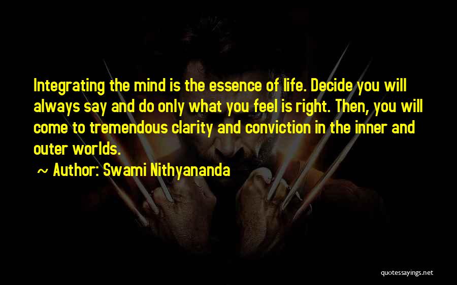 Integrating Quotes By Swami Nithyananda