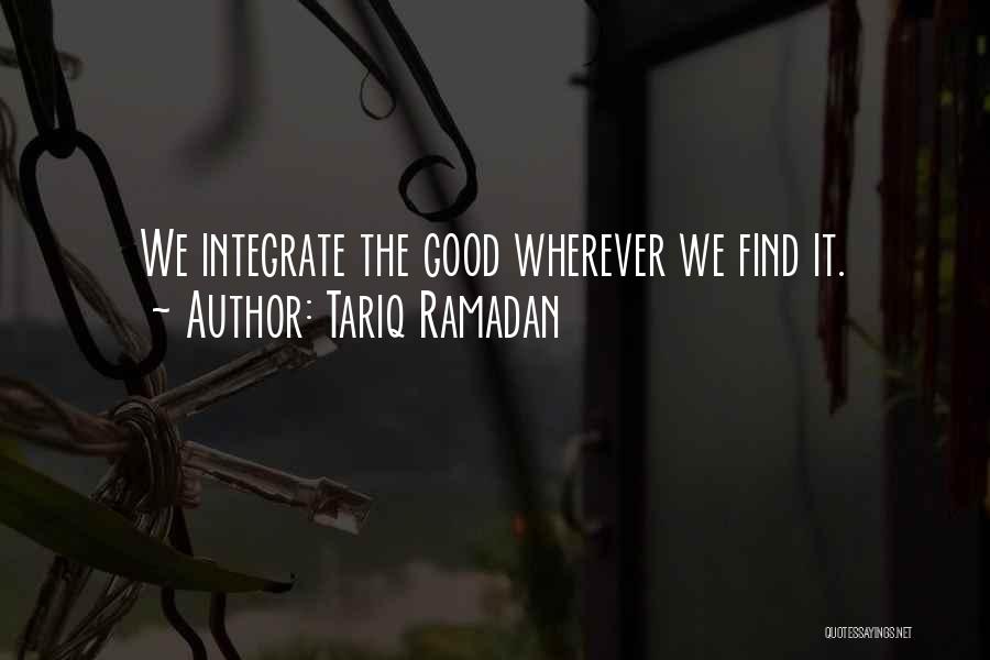 Integrating Quotes By Tariq Ramadan