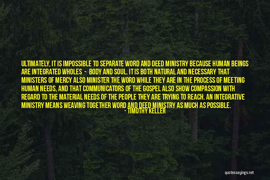Integrative Quotes By Timothy Keller Integrative Quotes By Timothy Keller