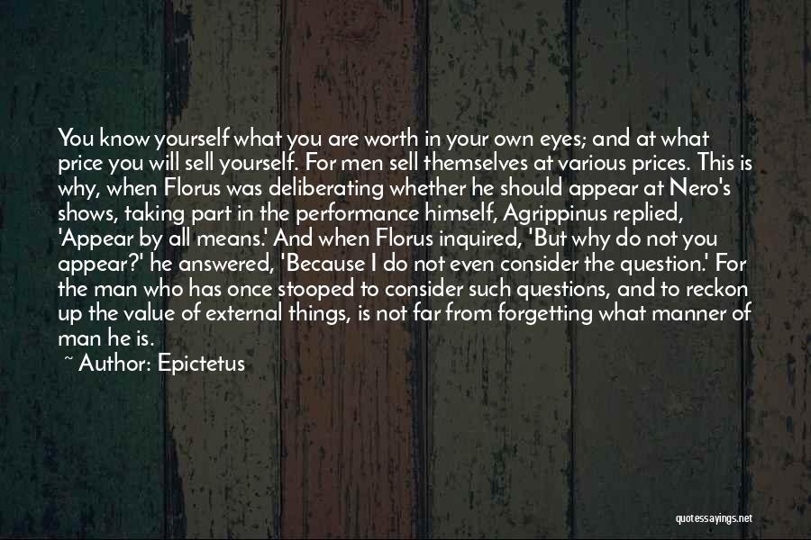 Integrity And Ethics Quotes By Epictetus