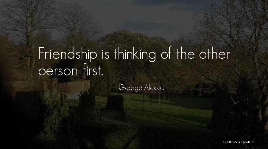 Integrity And Friendship Quotes By George Alexiou