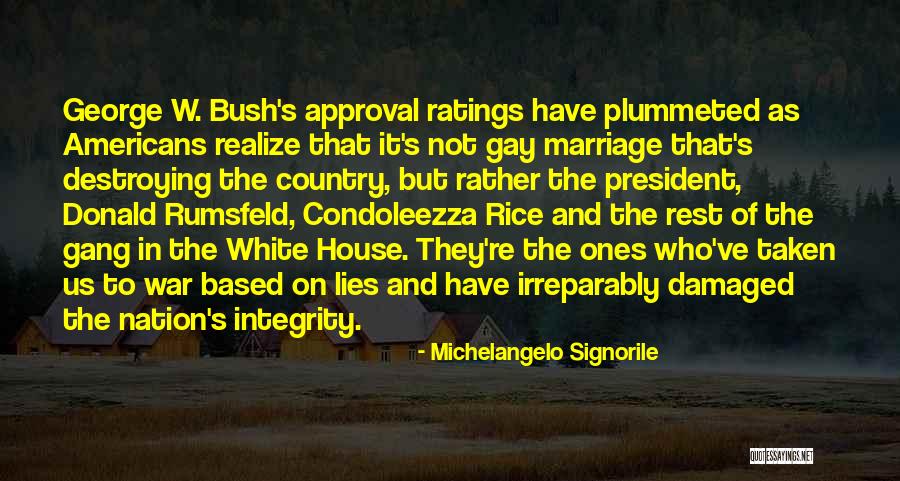 Integrity And Lying Quotes By Michelangelo Signorile Integrity And Lying Quotes By Michelangelo Signorile