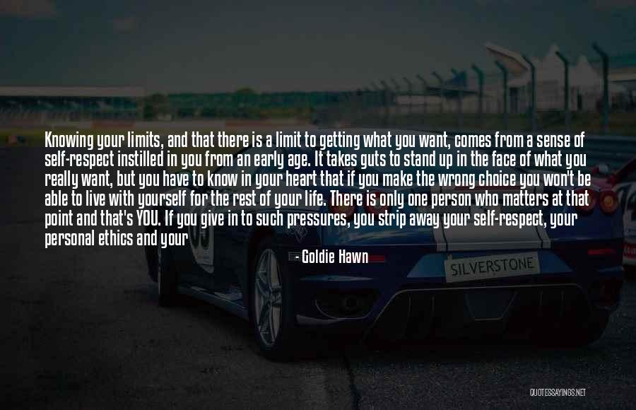 Integrity And Respect Quotes By Goldie Hawn Integrity And Respect Quotes By Goldie Hawn