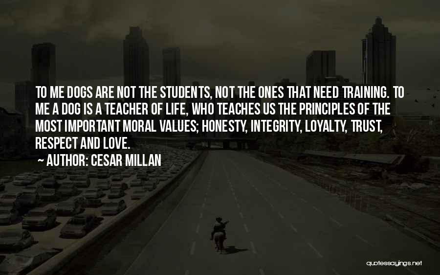 Integrity For Students Quotes By Cesar Millan