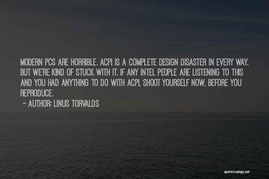Intel Quotes By Linus Torvalds