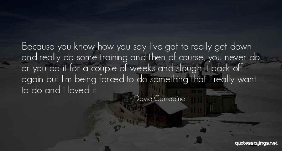 Intellect And Courage Quotes By David Carradine Intellect And Courage Quotes By David Carradine