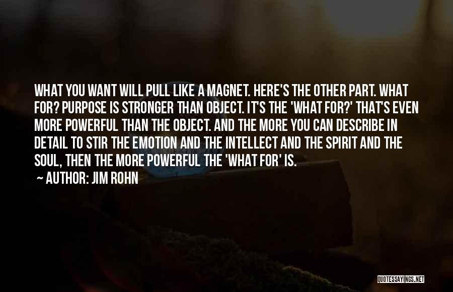 Intellect And Will Quotes By Jim Rohn