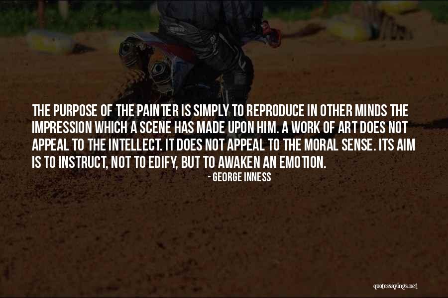 Intellect Over Emotion Quotes By George Inness Intellect Over Emotion Quotes By George Inness
