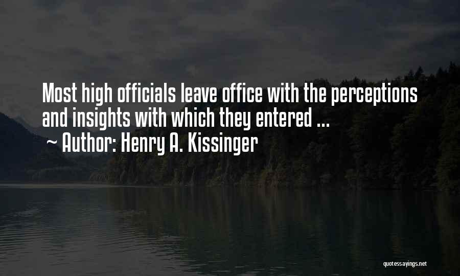 Intellectual Capital Quotes By Henry A. Kissinger