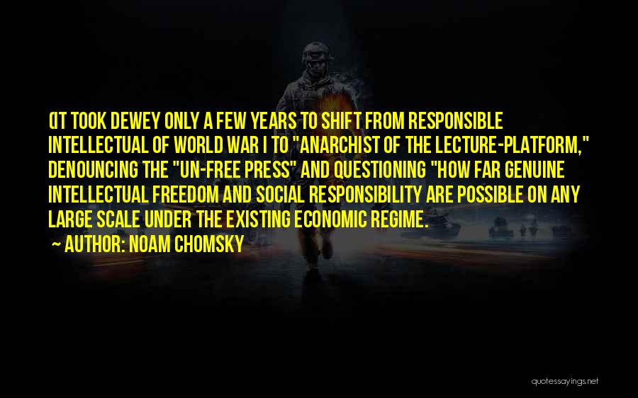 Intellectual Freedom Quotes By Noam Chomsky