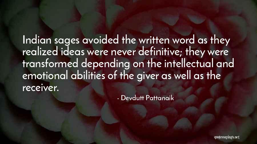 Intellectual Ideas Quotes By Devdutt Pattanaik Intellectual Ideas Quotes By Devdutt Pattanaik