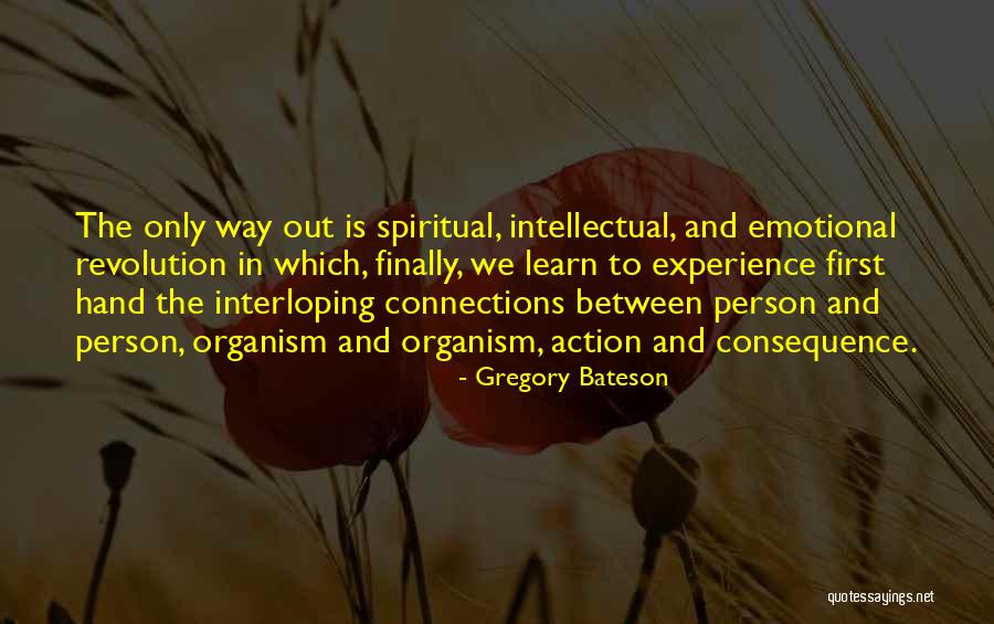 Intellectual Revolution Quotes By Gregory Bateson Intellectual Revolution Quotes By Gregory Bateson