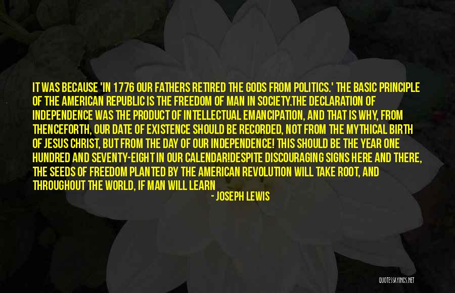 Intellectual Revolution Quotes By Joseph Lewis Intellectual Revolution Quotes By Joseph Lewis