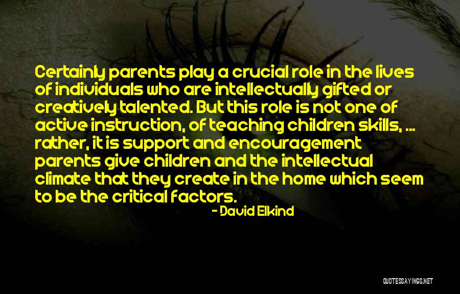 Intellectual Skills Quotes By David Elkind Intellectual Skills Quotes By David Elkind