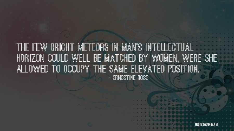 Intellectual Women Quotes By Ernestine Rose Intellectual Women Quotes By Ernestine Rose