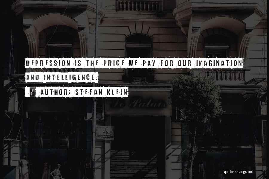 Intelligence And Depression Quotes By Stefan Klein