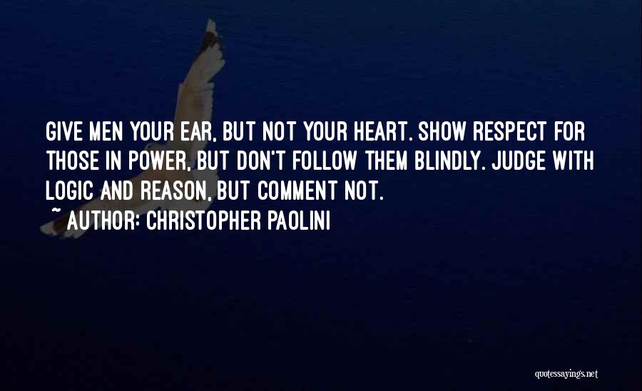 Intelligence And Heart Quotes By Christopher Paolini
