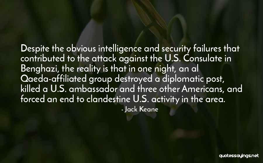 Intelligence And Security Quotes By Jack Keane