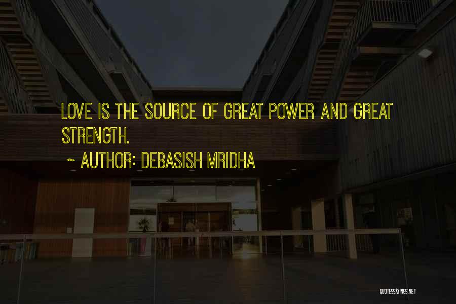 Intelligence And Strength Quotes By Debasish Mridha