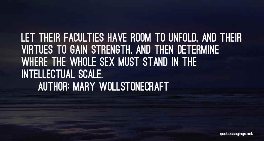 Intelligence And Strength Quotes By Mary Wollstonecraft
