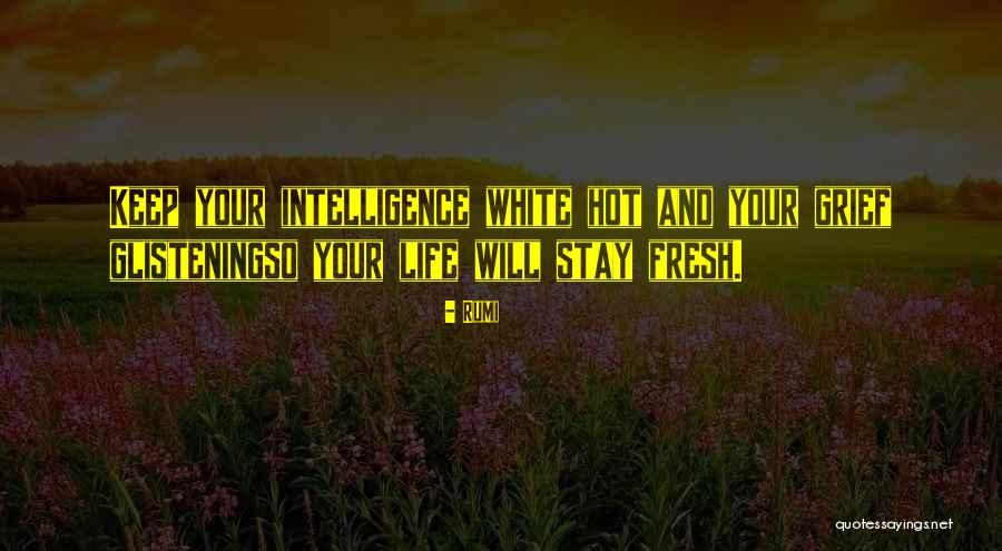 Intelligence Is Hot Quotes By Rumi