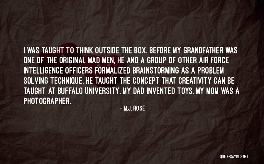Intelligence Officers Quotes By M.J. Rose