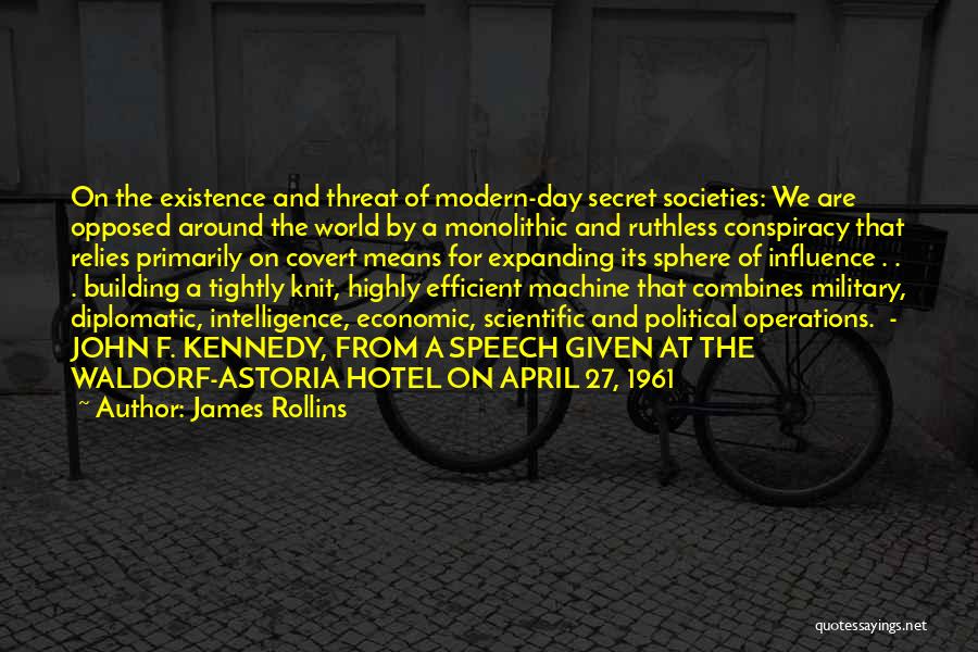 Intelligence Operations Quotes By James Rollins