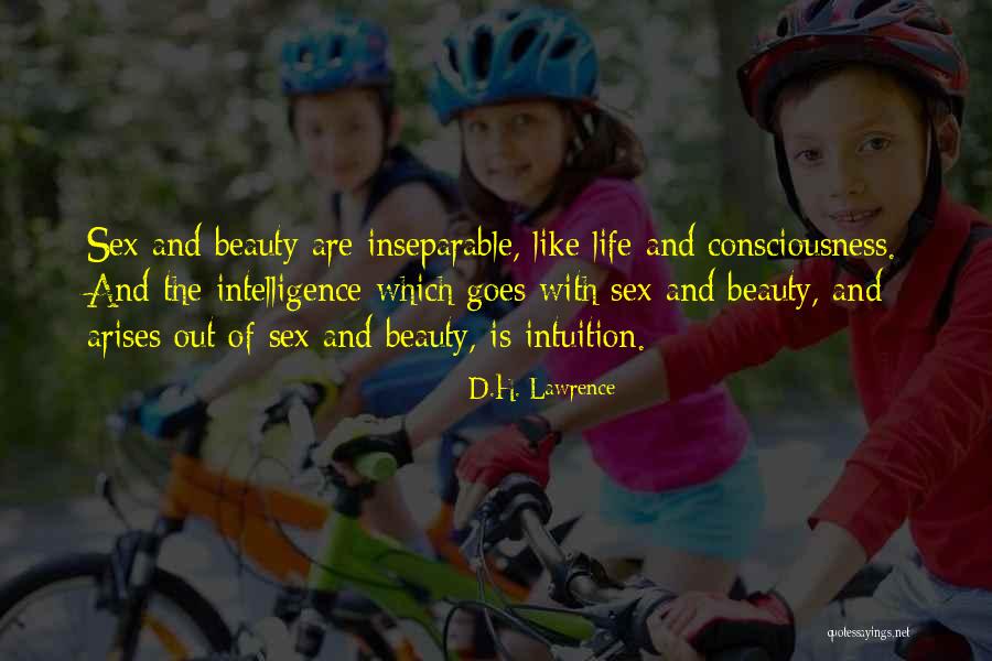 Intelligence Over Beauty Quotes By D.H. Lawrence