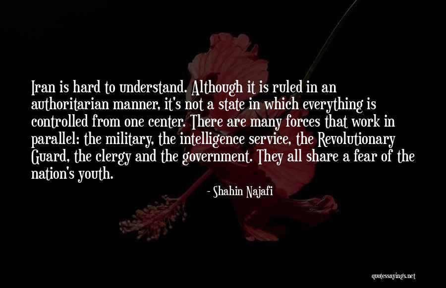 Intelligence Services Quotes By Shahin Najafi