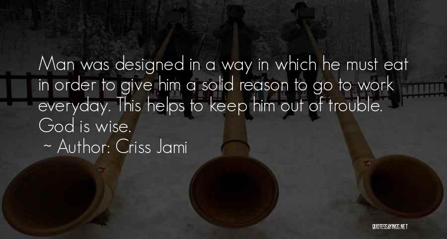 Intelligent Design Quotes By Criss Jami