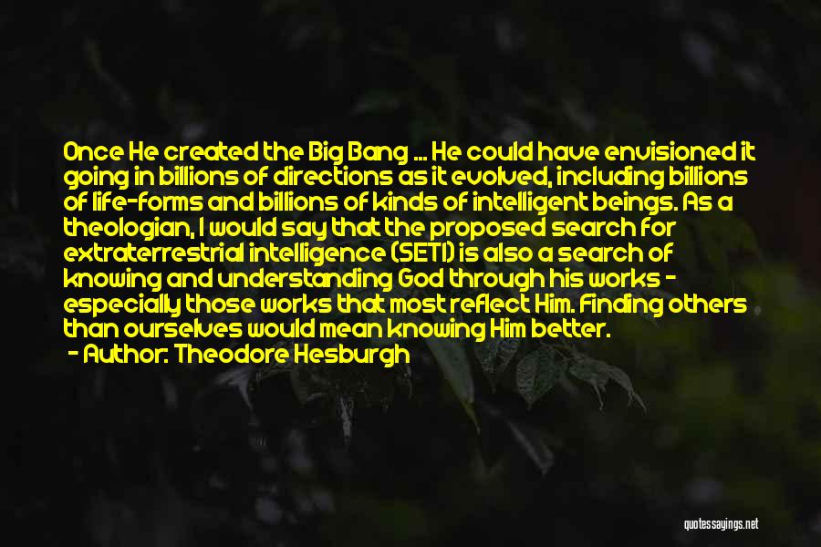 Intelligent Life Forms Quotes By Theodore Hesburgh