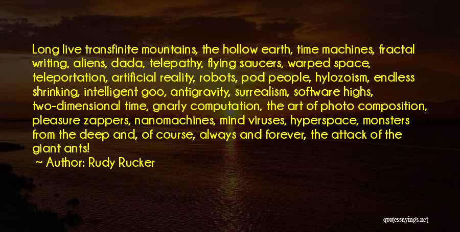 Intelligent Machines Quotes By Rudy Rucker