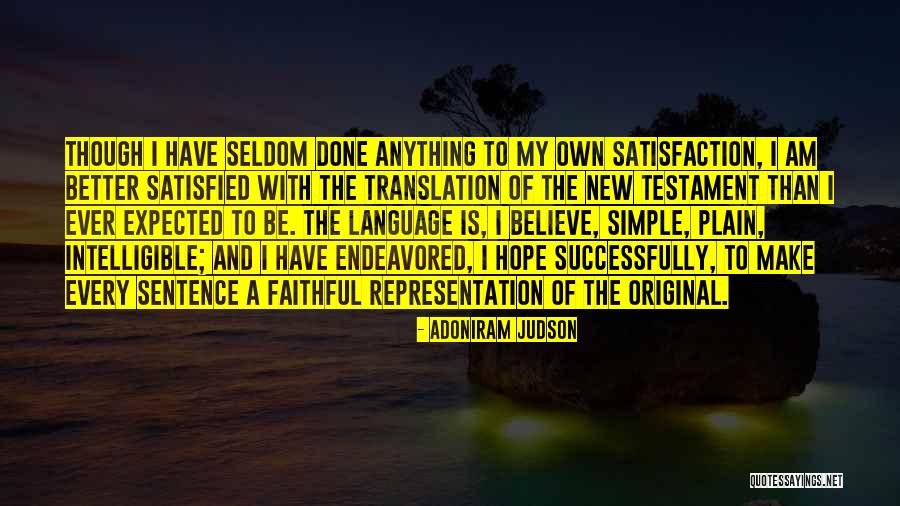 Intelligible Quotes By Adoniram Judson Intelligible Quotes By Adoniram Judson