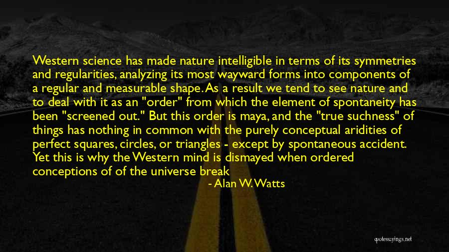 Intelligible Quotes By Alan W. Watts