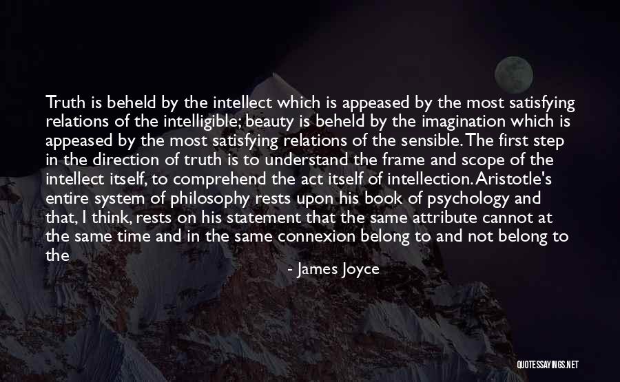 Intelligible Quotes By James Joyce