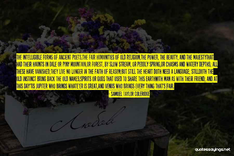 Intelligible Quotes By Samuel Taylor Coleridge Intelligible Quotes By Samuel Taylor Coleridge