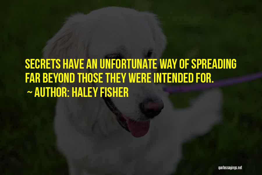 Intended Quotes By Haley Fisher