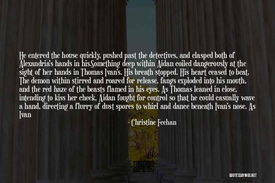 Intending Quotes By Christine Feehan Intending Quotes By Christine Feehan
