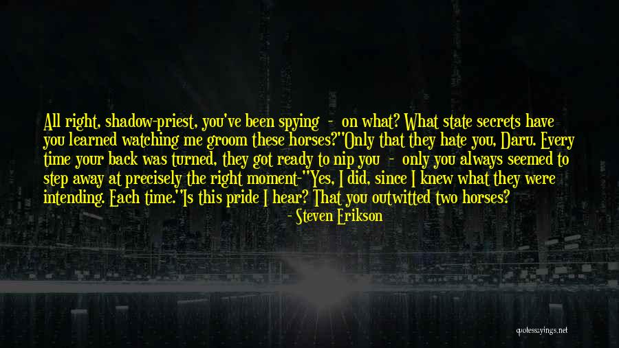 Intending Quotes By Steven Erikson Intending Quotes By Steven Erikson