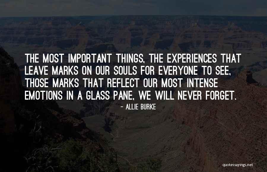 Intense Emotions Quotes By Allie Burke