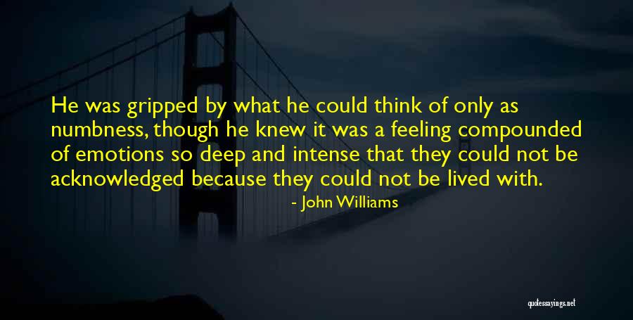 Intense Emotions Quotes By John Williams