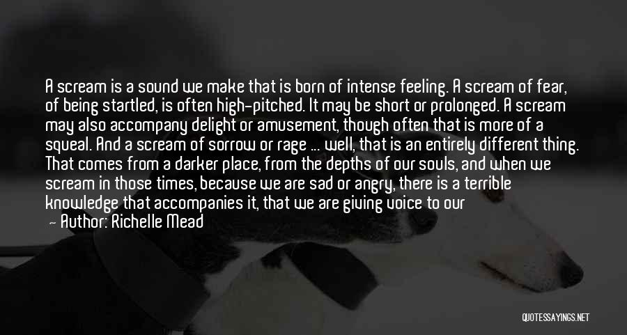 Intense Emotions Quotes By Richelle Mead