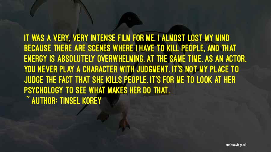 Intense Look Quotes By Tinsel Korey