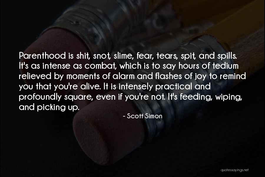 Intense Moments Quotes By Scott Simon