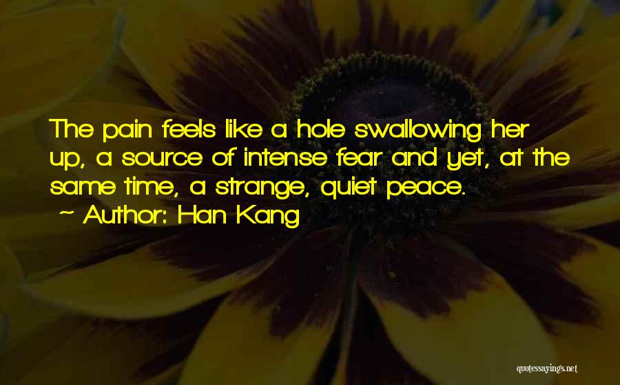 Intense Pain Quotes By Han Kang